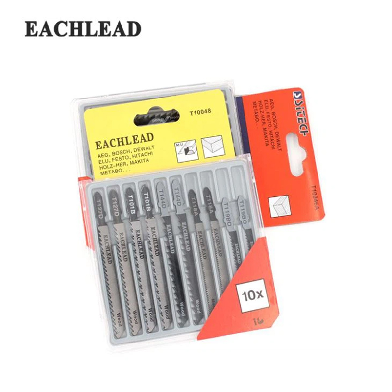 10 Piece Assorted T-Shank Jigsaw Blade Set T10048