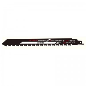 S1617HM Carbide Reciprocating Saw Blade for Concrete Cut