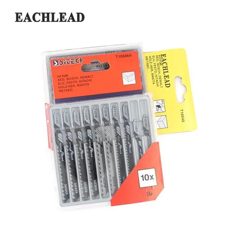 Versatile T10046 T-Shank Blade Set for Multi-Material Jigsaw Applications