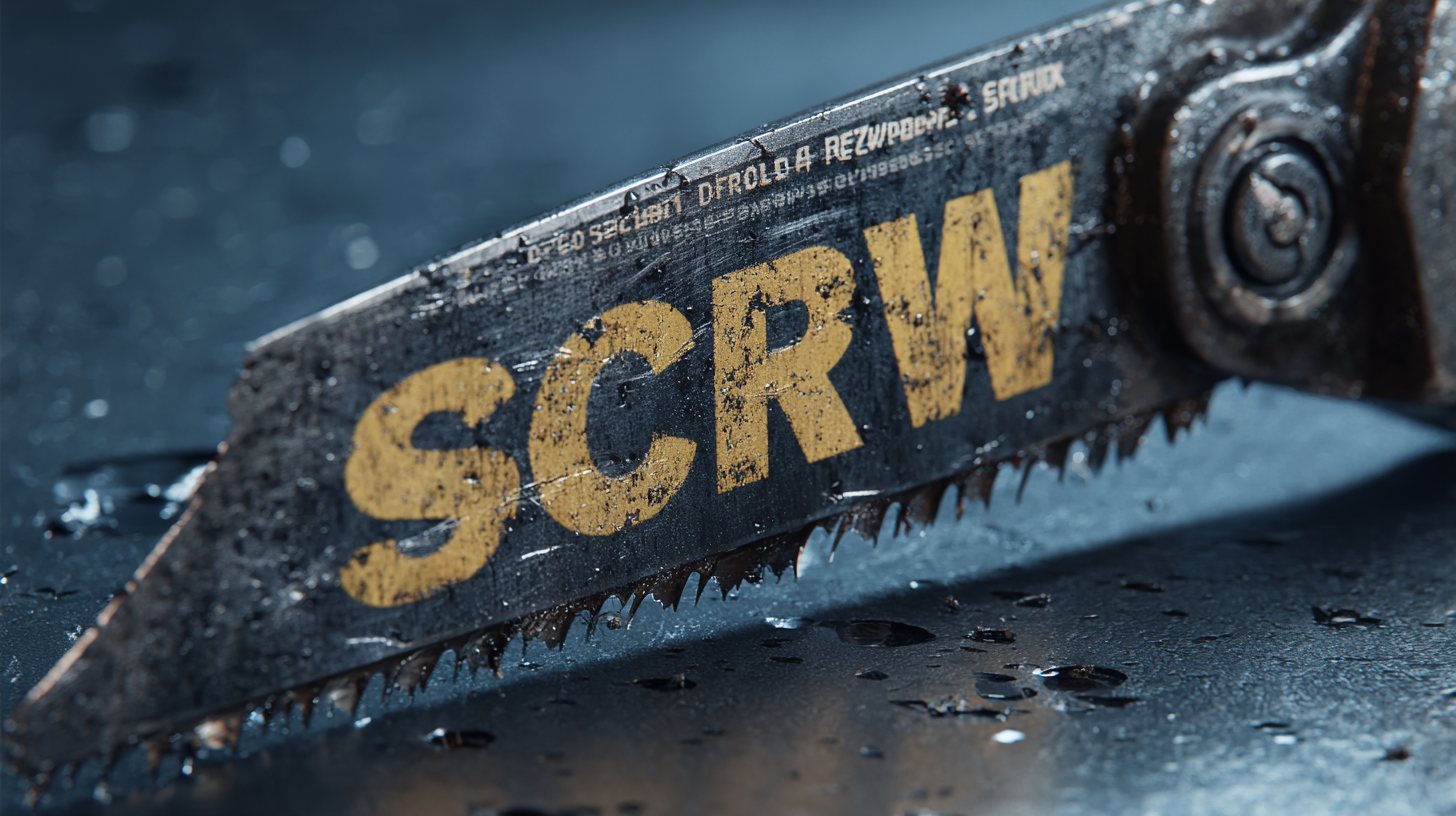 Unlocking Efficiency with the Best Reciprocating Saw Blades Screwfix for Global Procurement Success