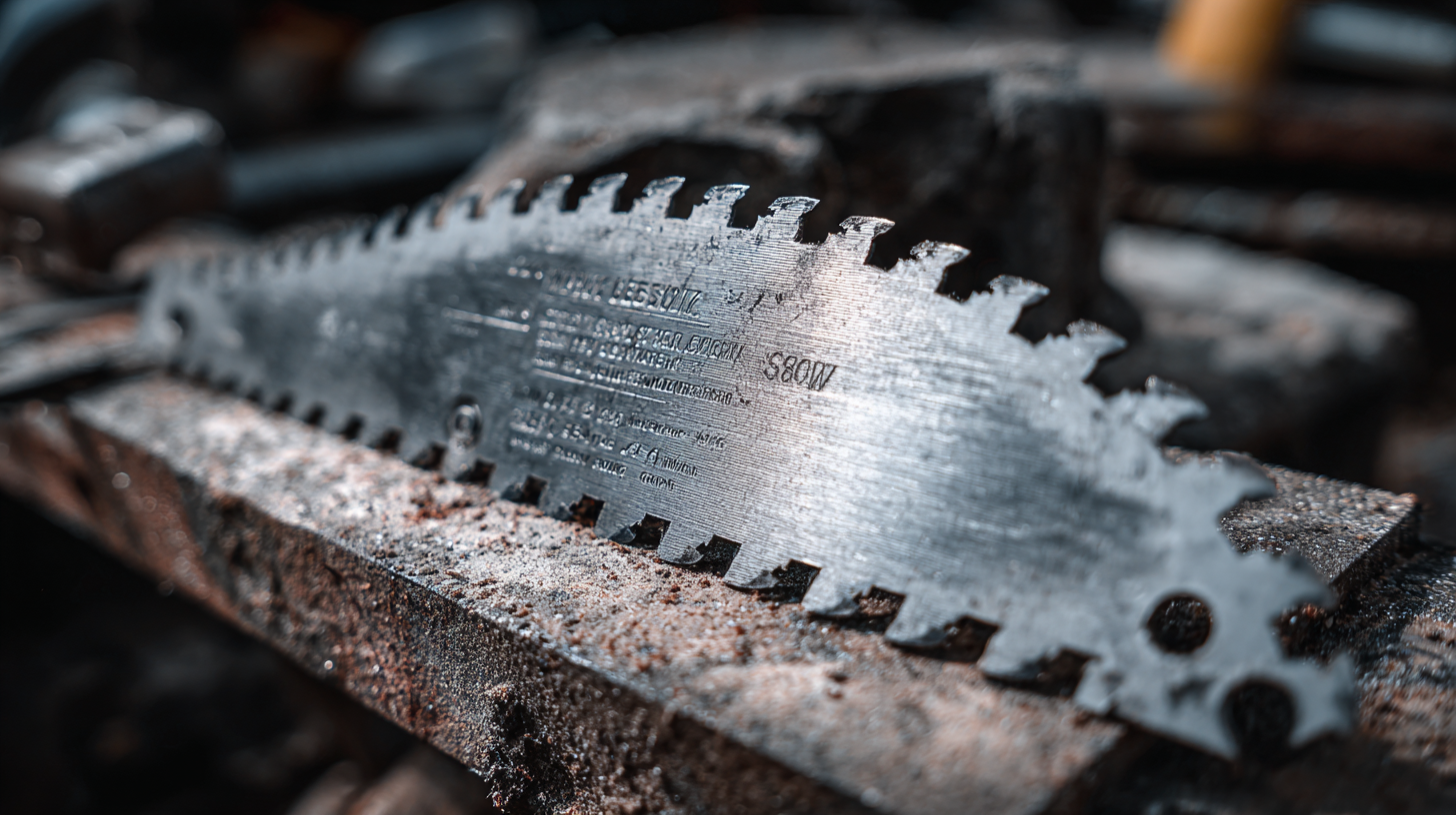 Navigating the 2025 Trends: How to Choose the Best Cast Iron Reciprocating Saw Blade for Your Needs