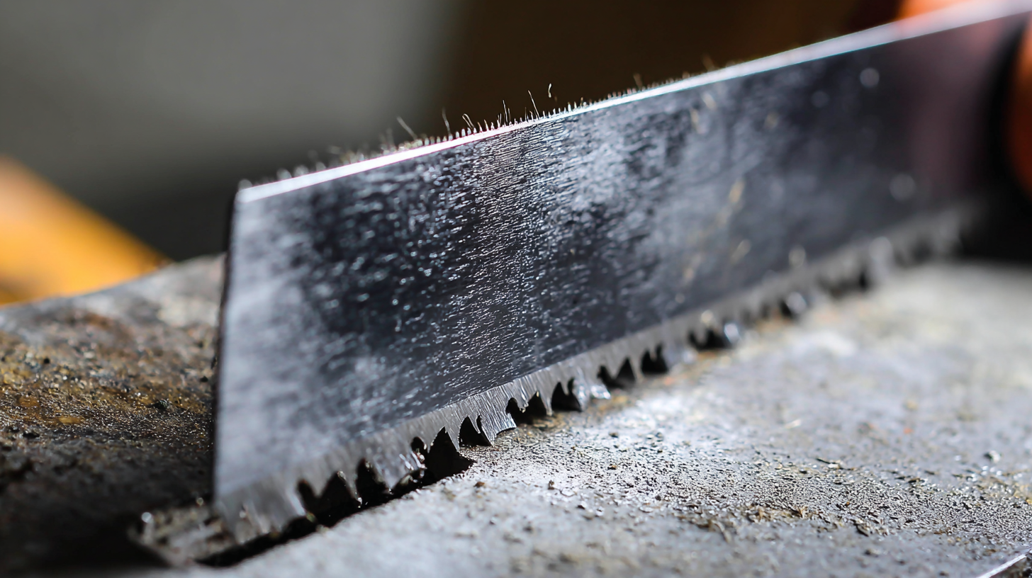 How to Maximize Efficiency with Double Sided Hacksaw Blade Usage