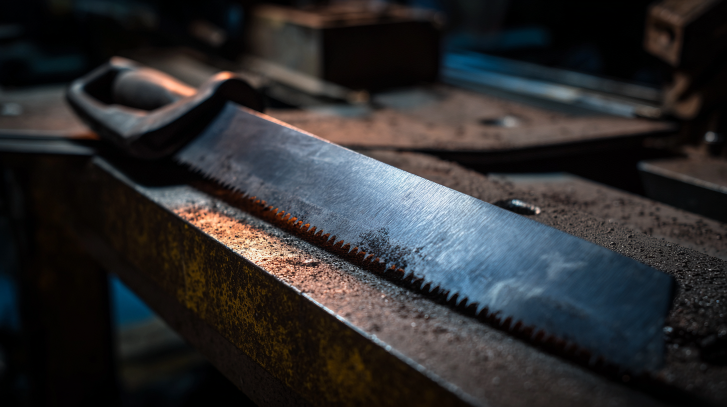 What is the Importance of Using a Hacksaw Blade for Steel in Metal Fabrication