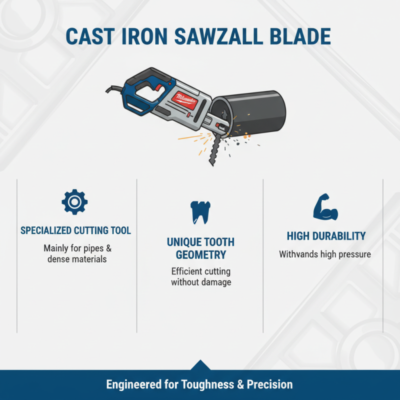 What is a Cast Iron Sawzall Blade and How to Use It?